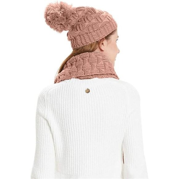 Women\'s Winter Warm Knitted Hat Beanie Hat Scarf Set main image 5